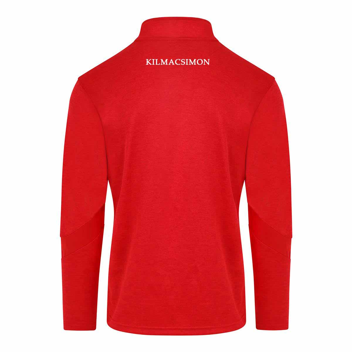 Mc Keever Kilmacsimon Rowing Club Core 22 1/4 Zip Top - Adult - Red