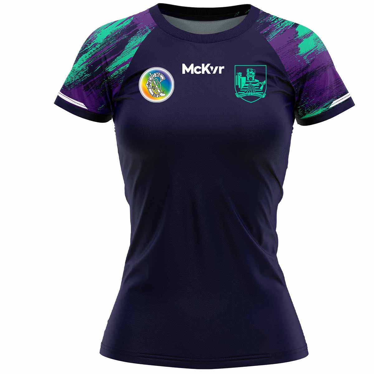 McKvr Limerick Camogie Official Training Jersey - Womens - Navy/Purple