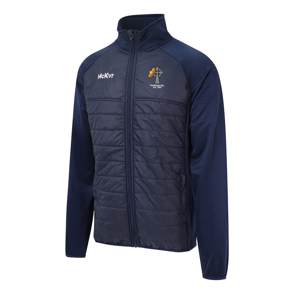 Mc Keever Los Zarcos FC Core 22 Hybrid Jacket - Adult - Navy