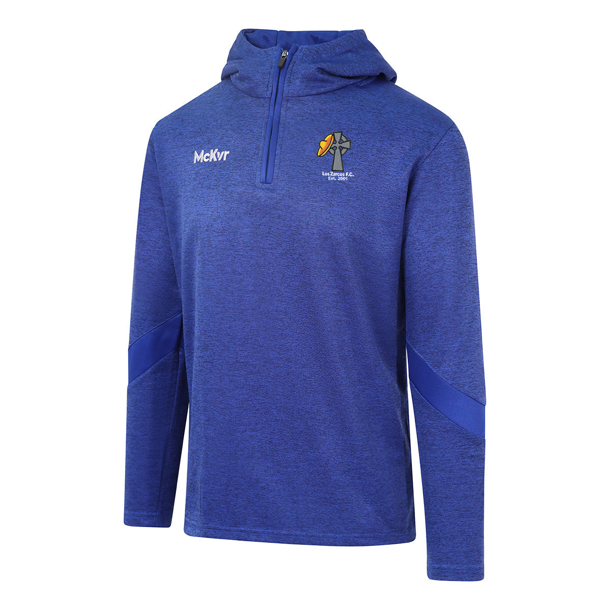 Mc Keever Los Zarcos FC Core 22 1/4 Zip Hoodie - Youth - Royal