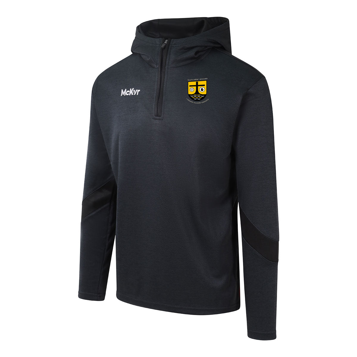 Mc Keever Loughmacrory St. Teresa's Core 22 1/4 Zip Hoodie - Youth - Black