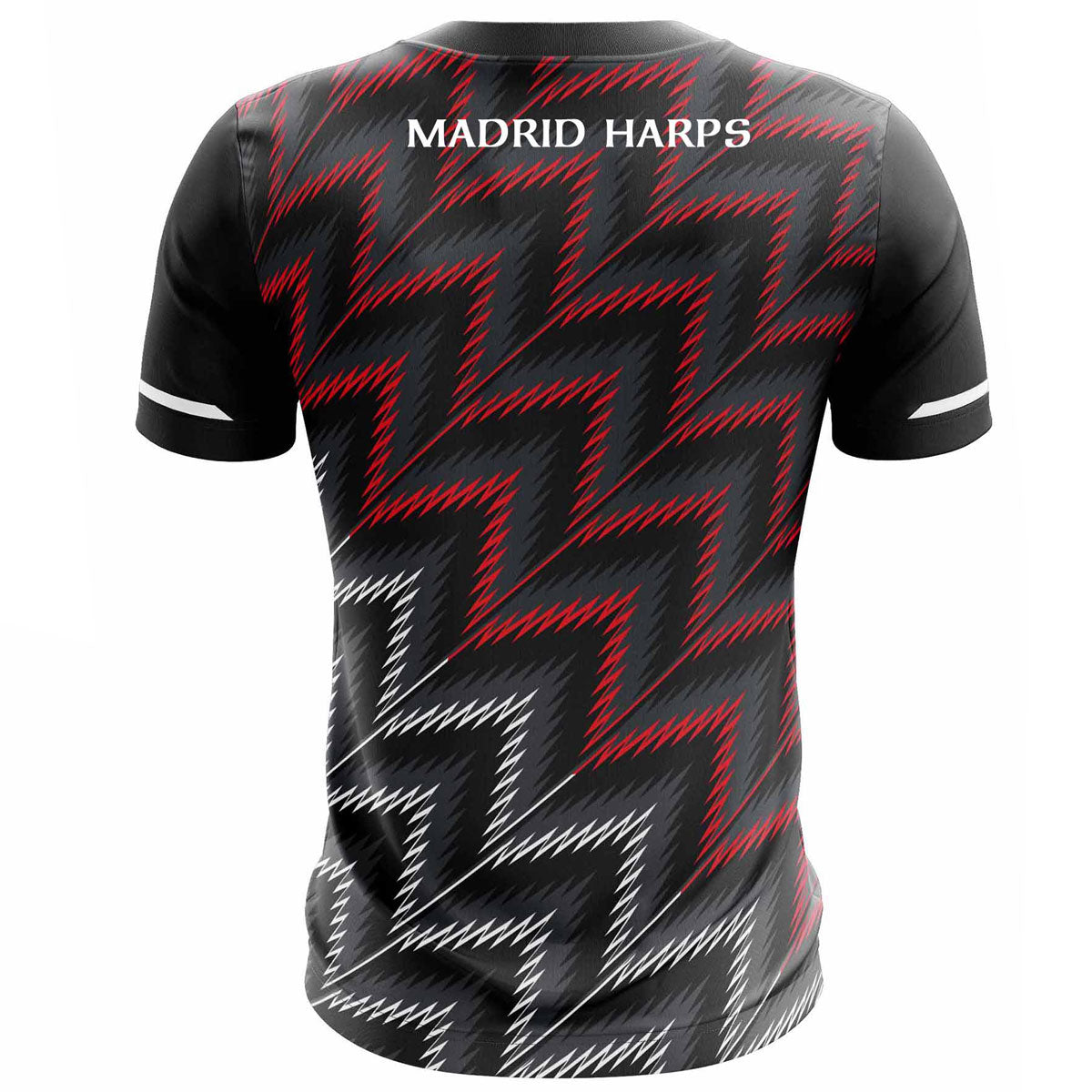 Mc Keever Madrid Harps GAA Training Jersey - Adult - Black/Red