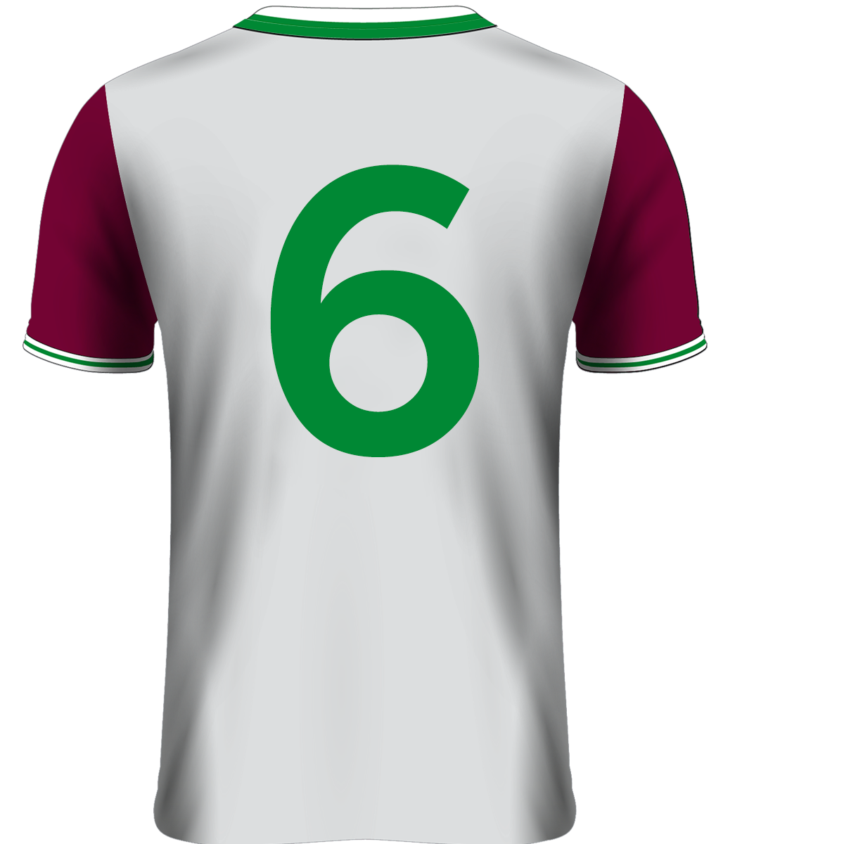 McKvr NUI Galway Numbered Home Jersey - Youth - Grey