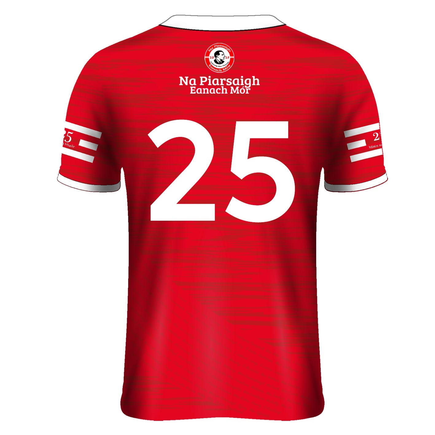 Mc Keever Na Piarsaigh Eanach Mor CLG Official Match Jersey - Youth - Red/White