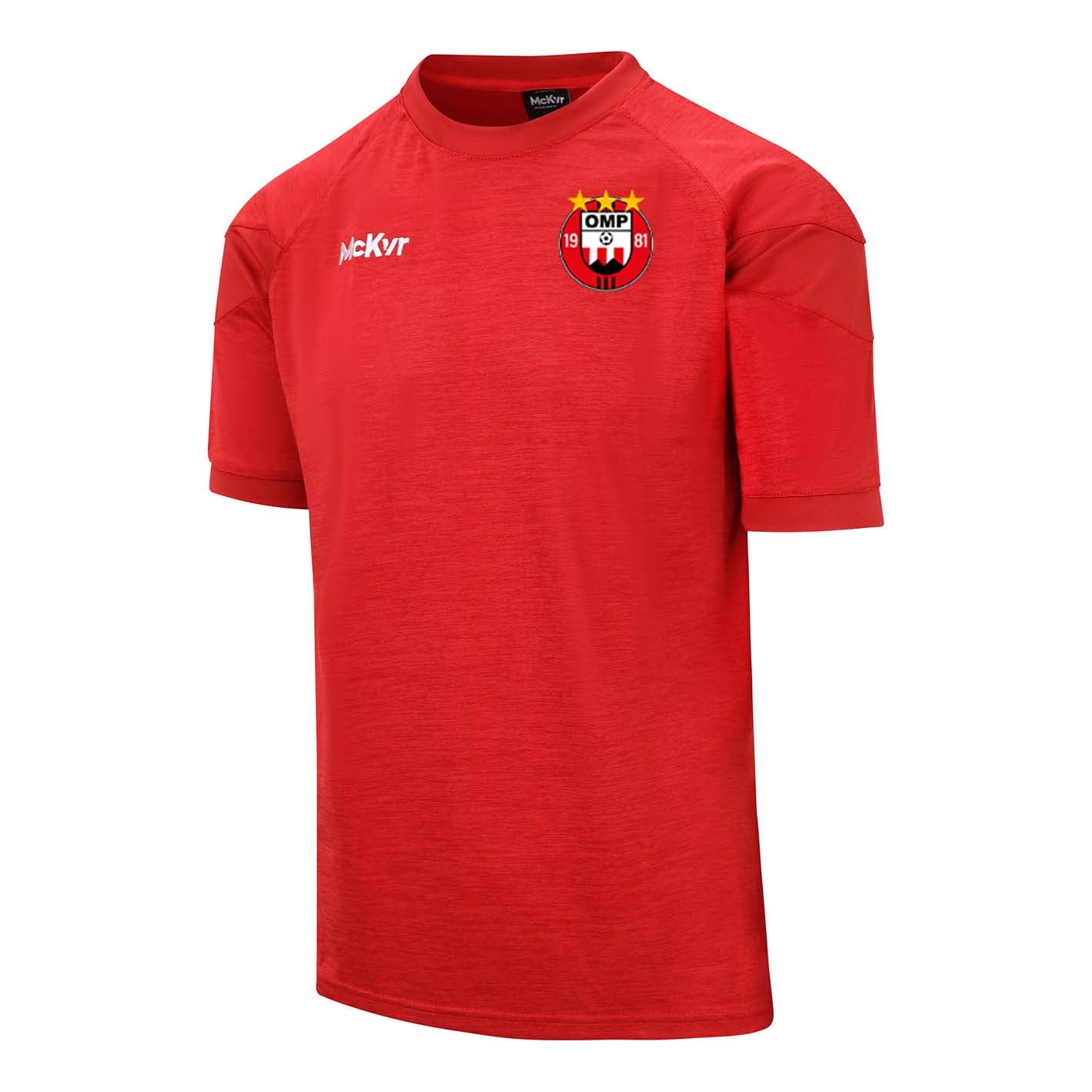 Mc Keever OMP United Core 22 T-Shirt - Adult - Red