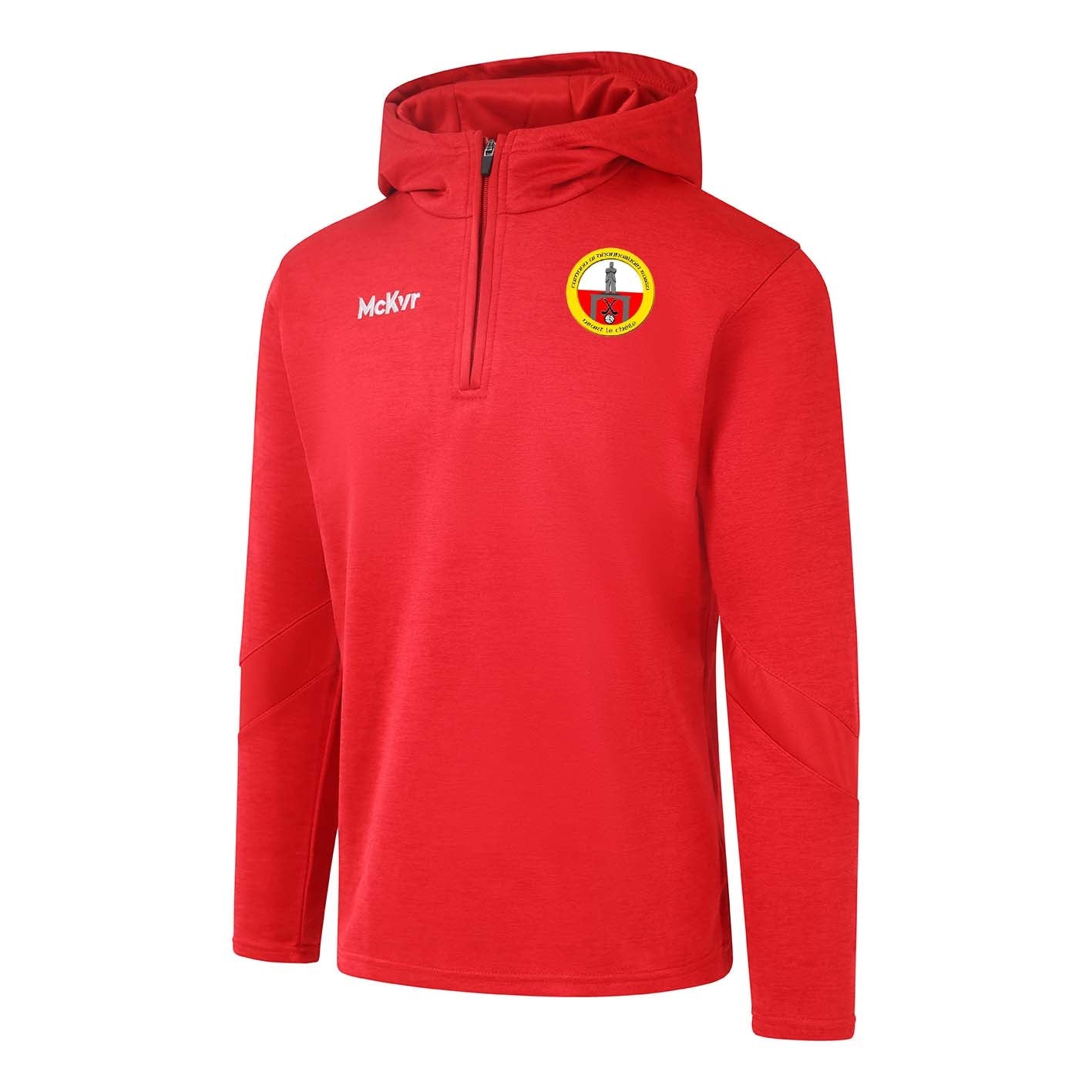 Mc Keever O'Donovan Rossa GAA Core 22 1/4 Zip Hoodie - Adult - Red