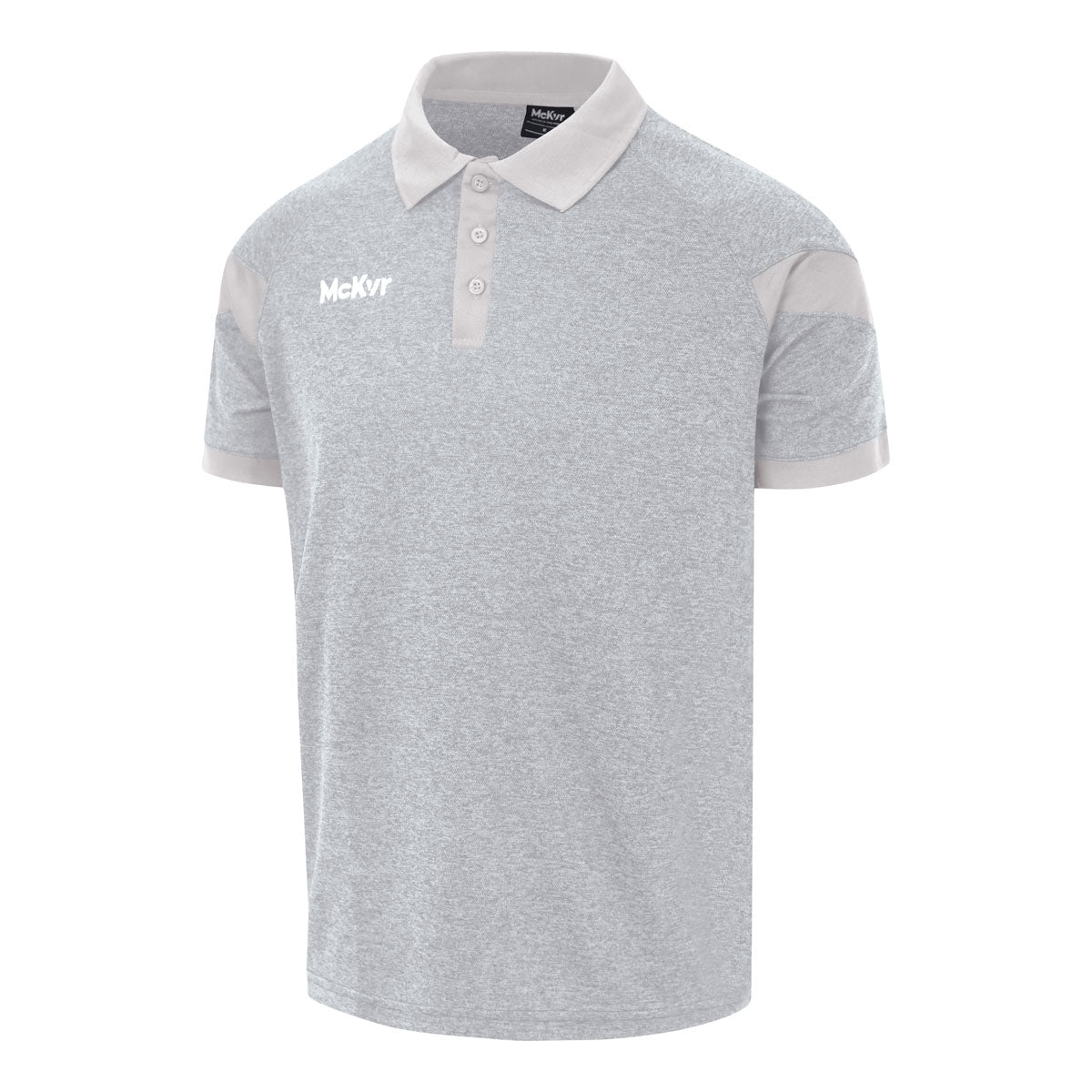 Mc Keever Core 22 Polo Top - Adult - Grey