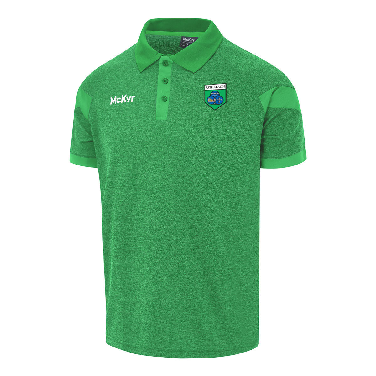 Mc Keever Rathcline GAA Core 22 Polo Top - Adult - Green