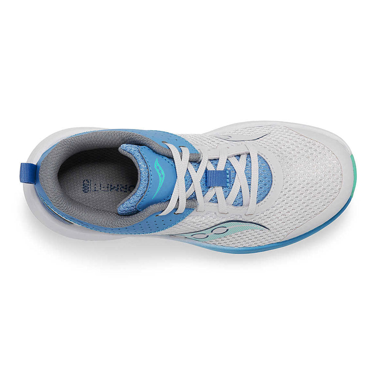 Saucony Kinvara 14 LTT Running Shoes - Girls - Grey/Blue