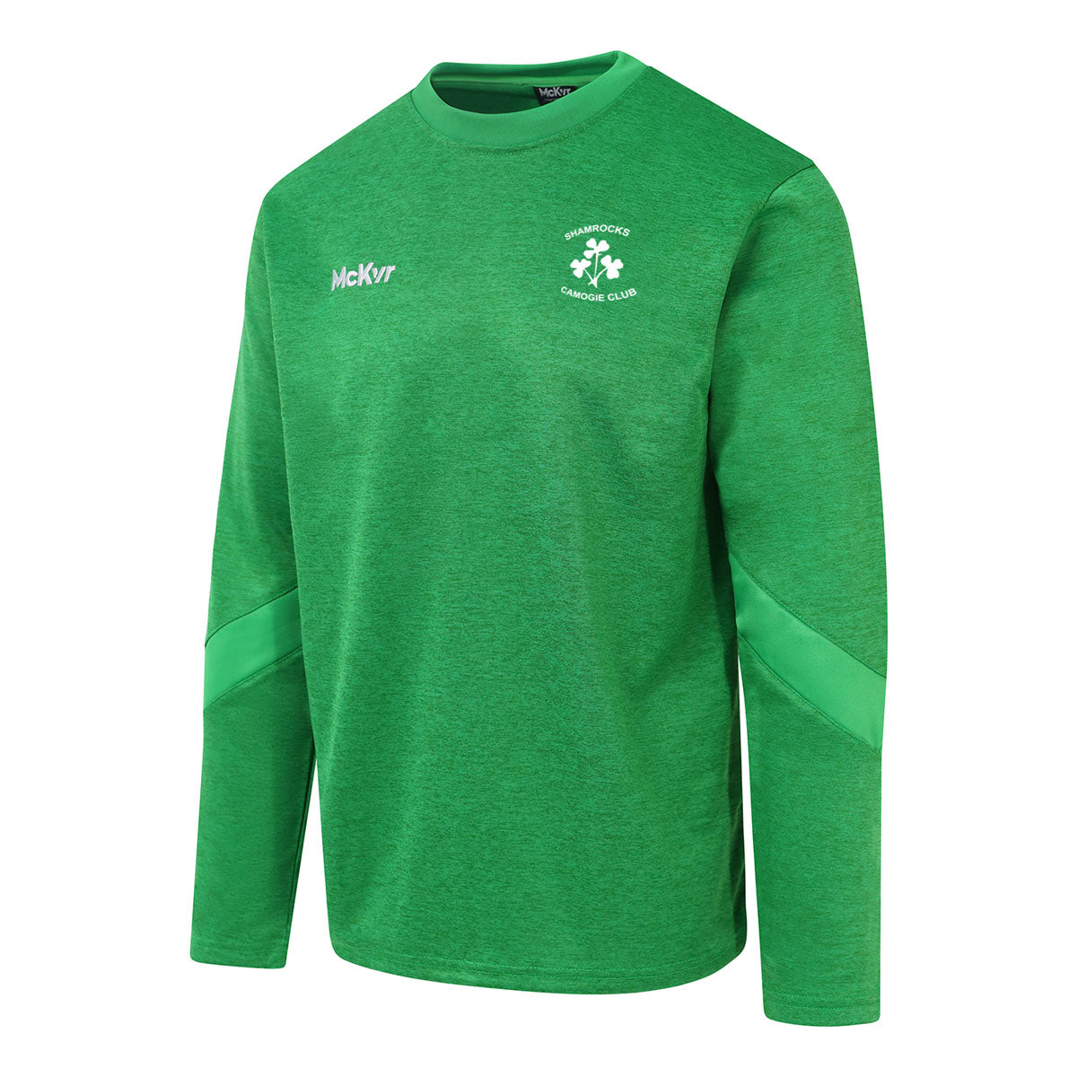 Mc Keever Shamrocks Camogie - Galway Core 22 Sweat Top - Adult - Green