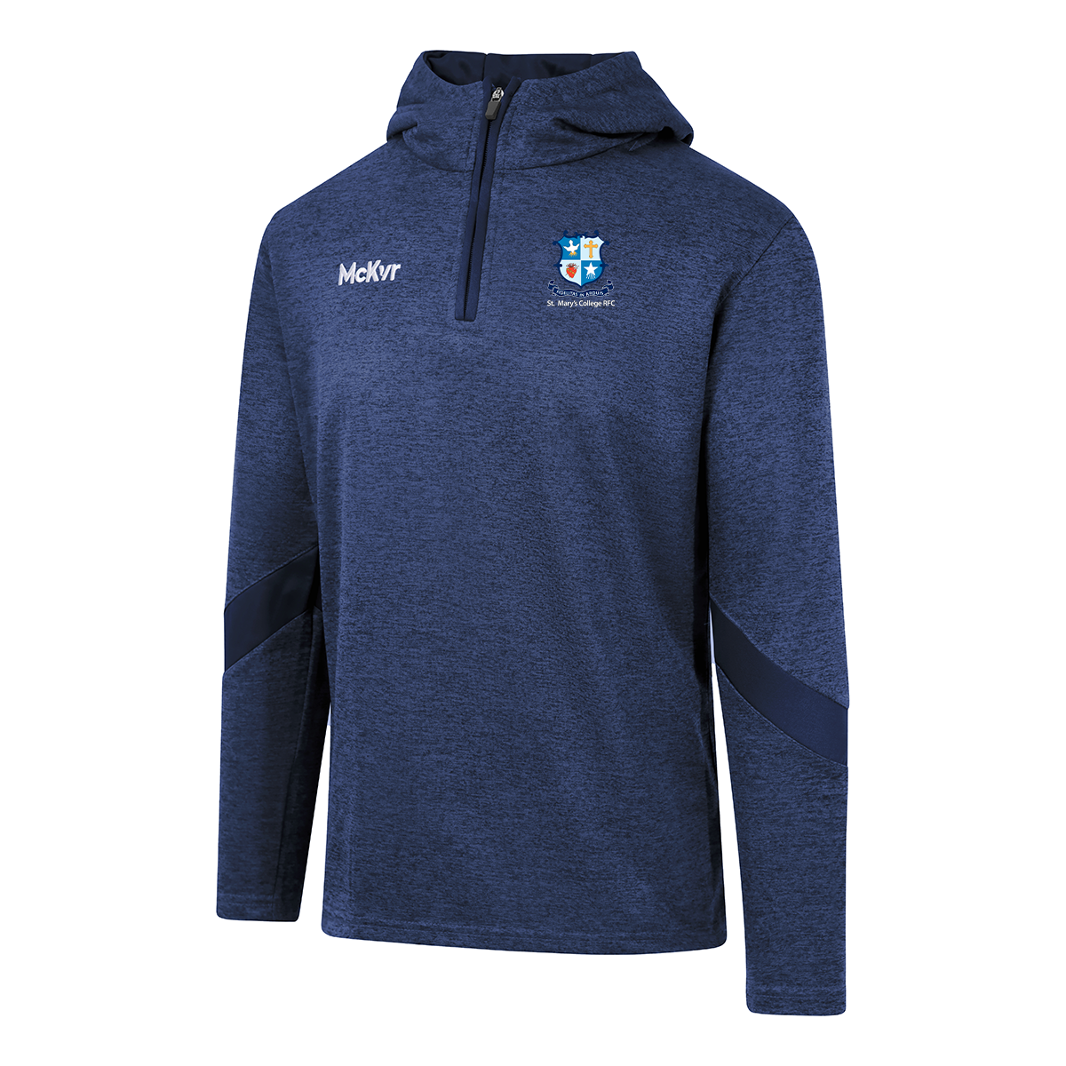Mc Keever St Mary's College RFC Core 22 1/4 Zip Hoodie - Youth - Navy