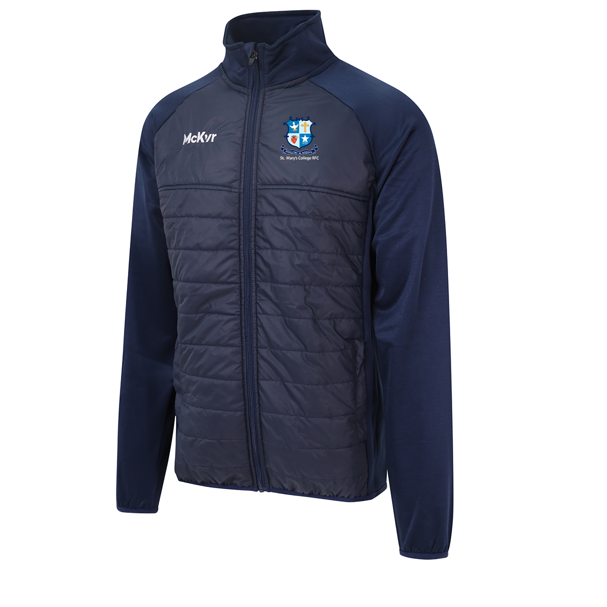Mc Keever St Mary's College RFC Core 22 Hybrid Jacket - Youth - Navy