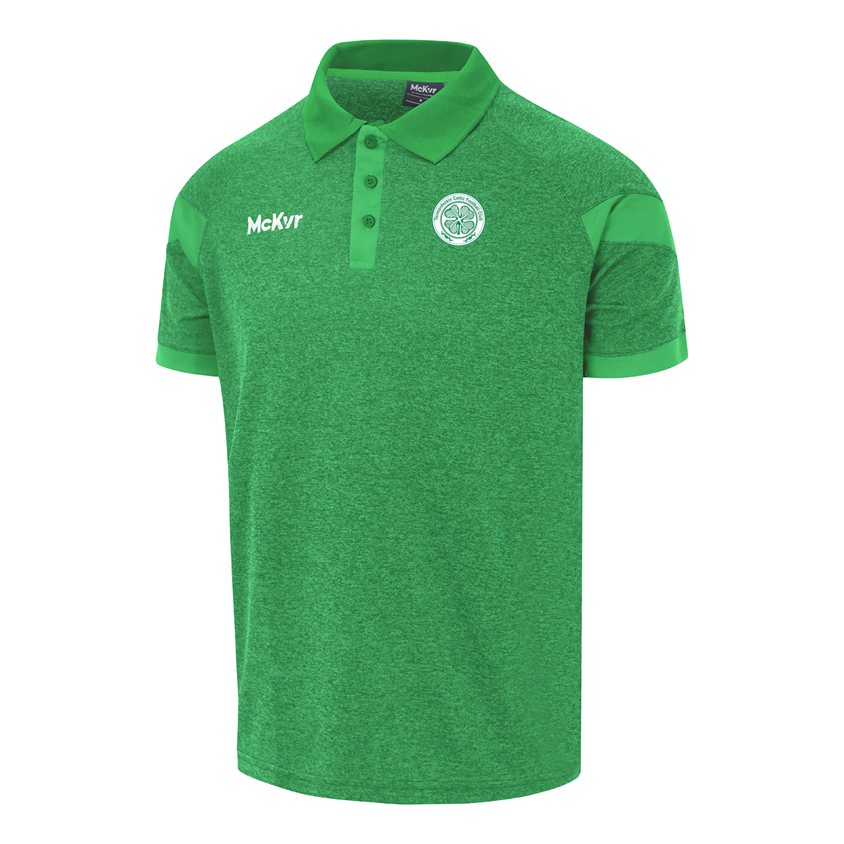 Mc Keever Termonfeckin Celtic FC Core 22 Polo Top - Adult - Green