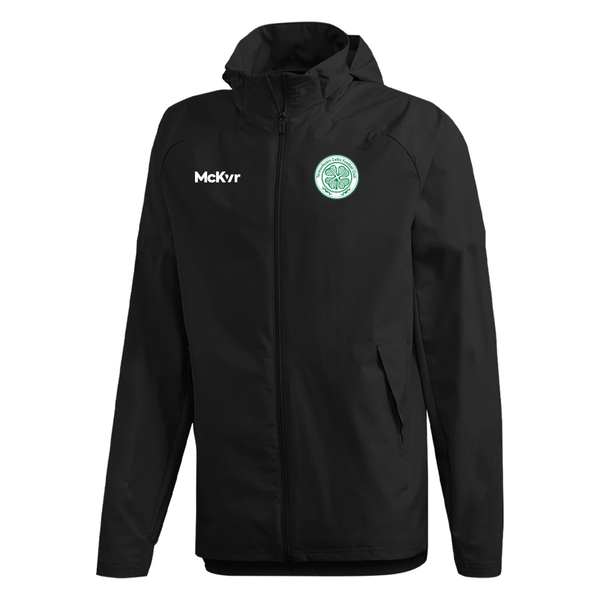 Mc Keever Termonfeckin Celtic FC Core 22 Rain Jacket Adult Black
