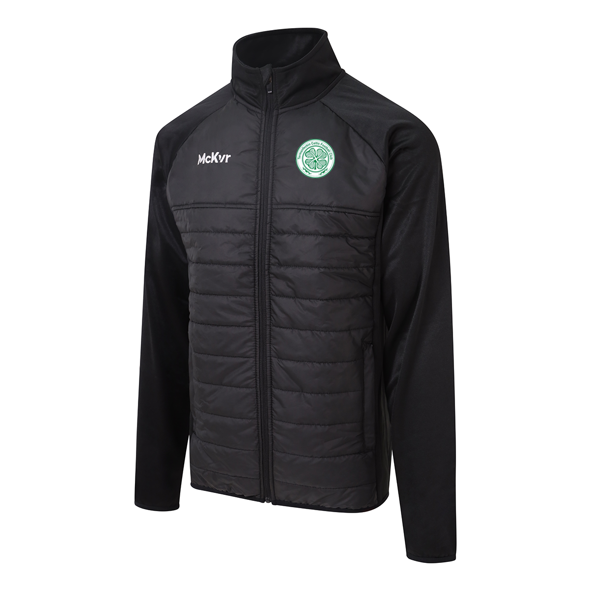 Mc Keever Termonfeckin Celtic FC Core 22 Hybrid Jacket - Youth - Black