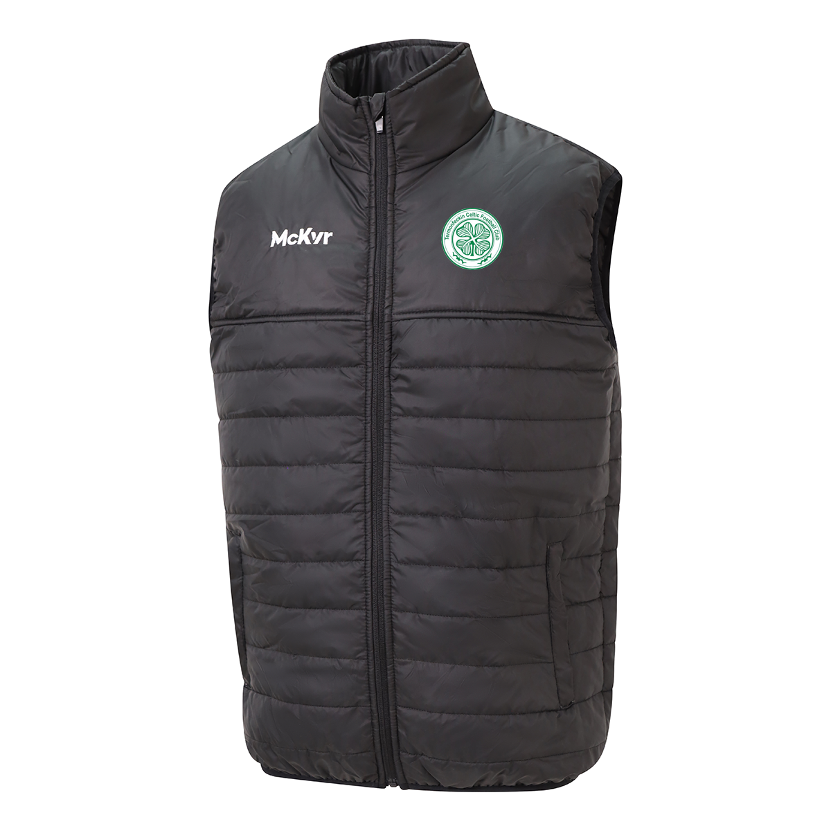 Mc Keever Termonfeckin Celtic FC Core 22 Padded Gilet - Youth - Black