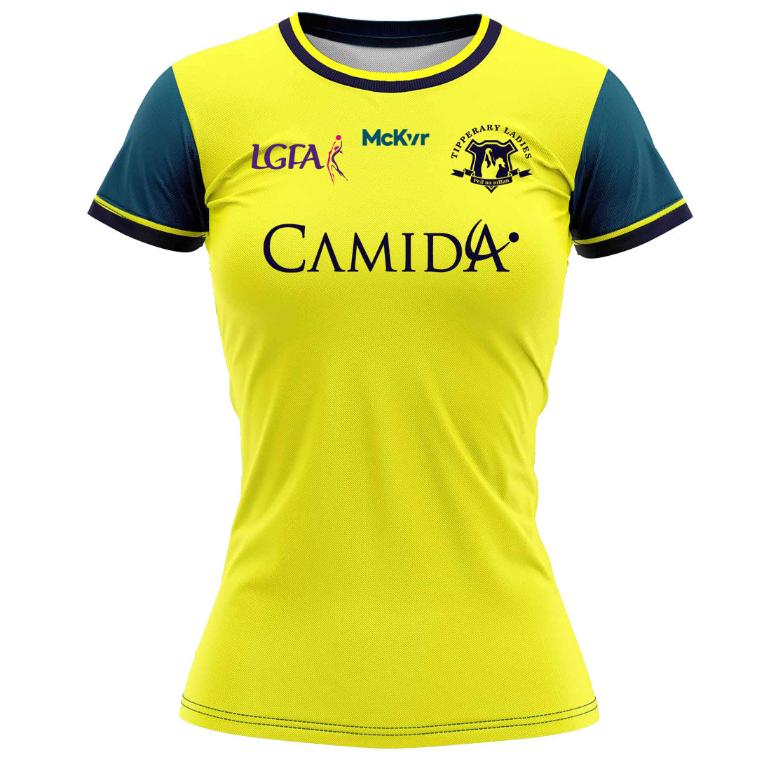 Mc Keever Tipperary Ladies LGFA Official Goalkeeper Jersey - Womens - Yellow