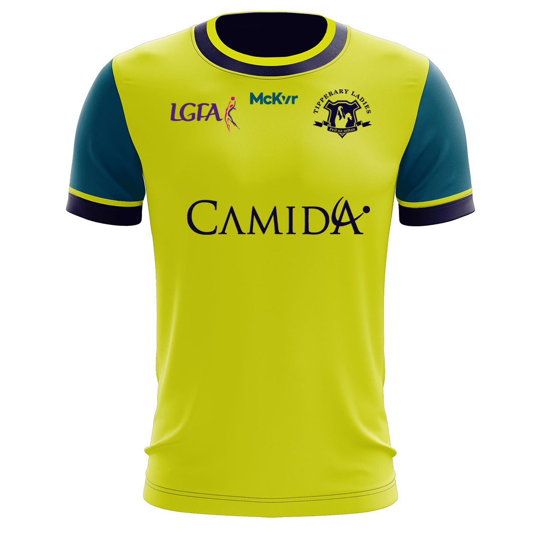 Mc Keever Tipperary Ladies LGFA Official Goalkeeper Jersey - Kids - Yellow