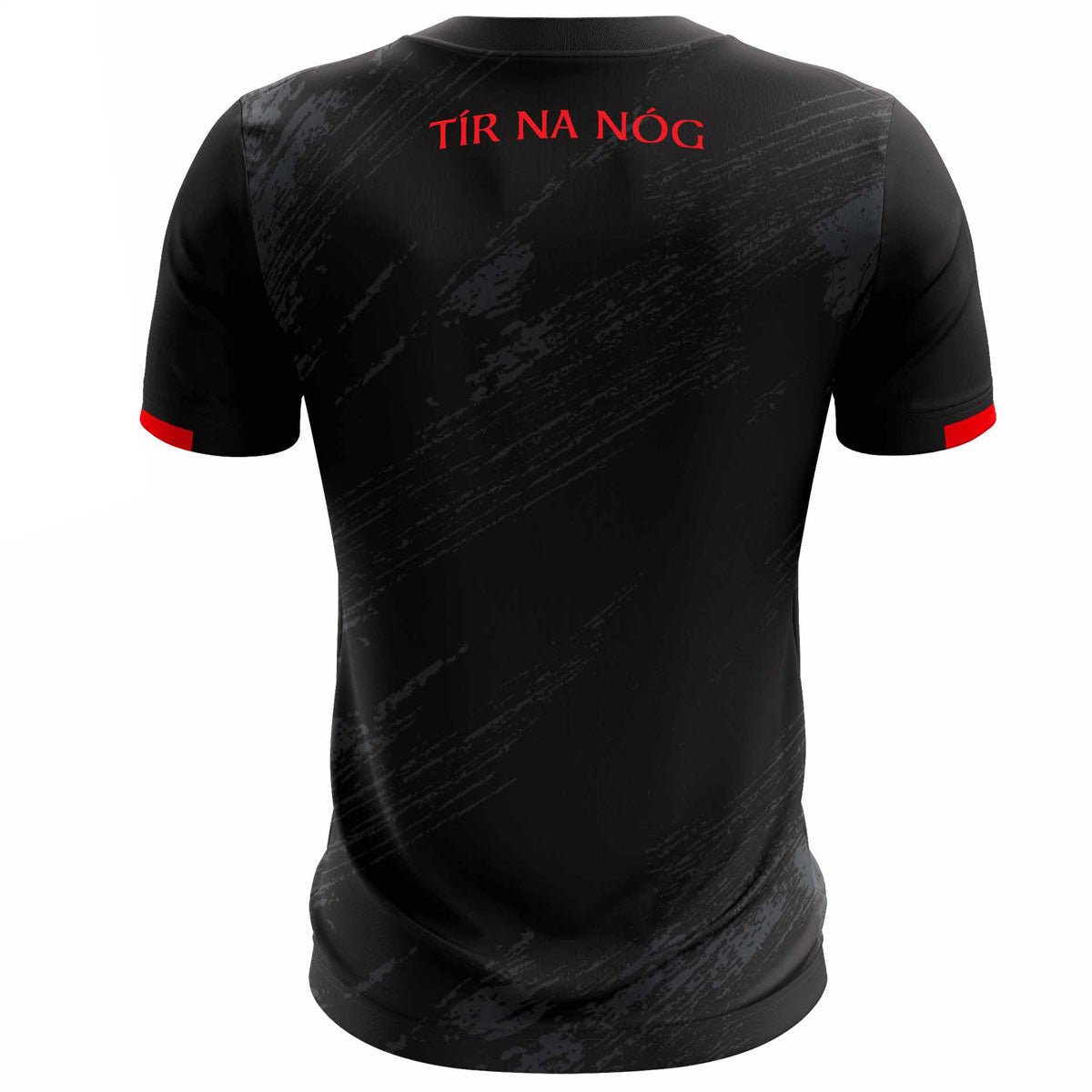Mc Keever Tir na nOg GAA Sublimated Jersey Adult Black Player Fit