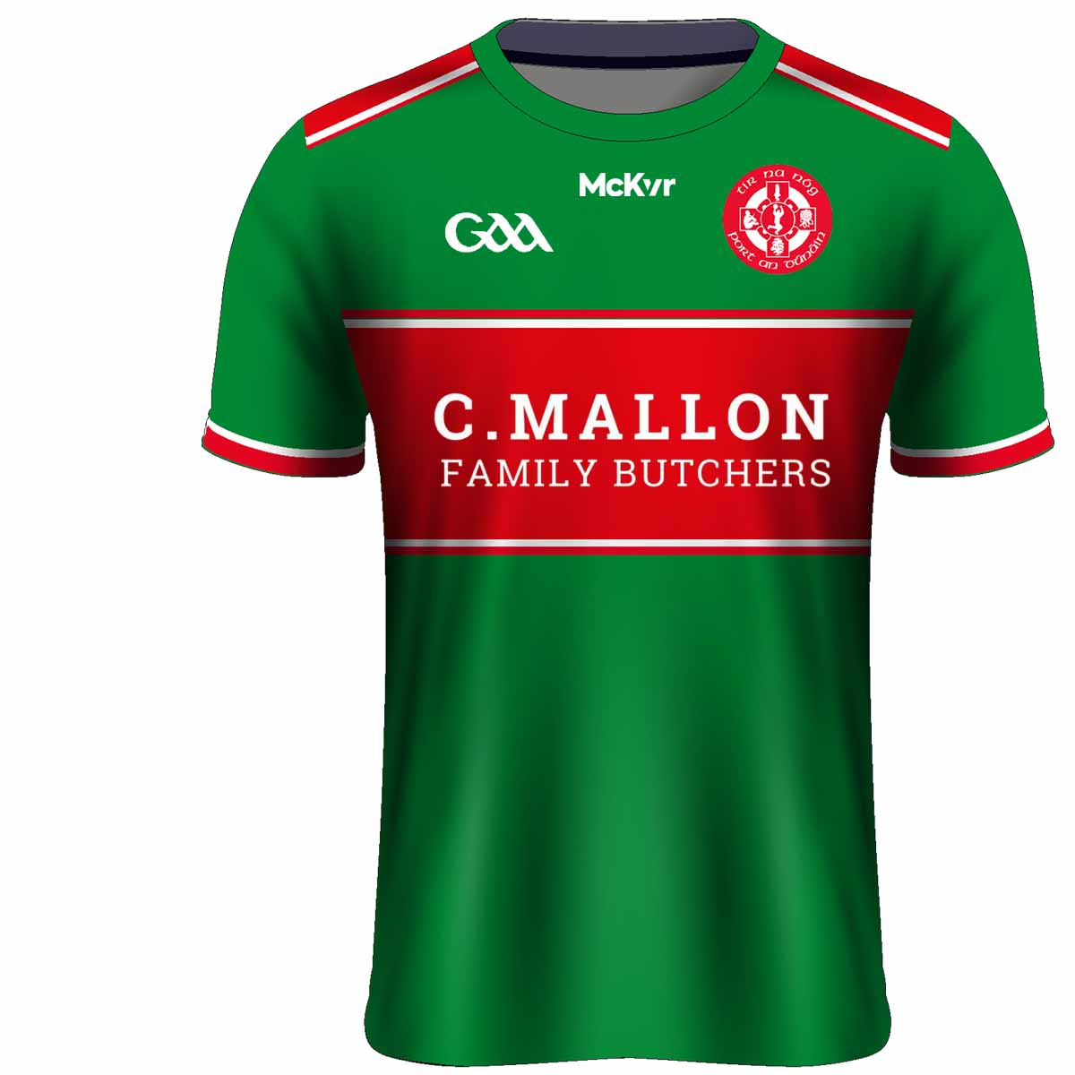 Mc Keever Tir na nOg GAA Goalkeeper Jersey - Adult - Green Player Fit