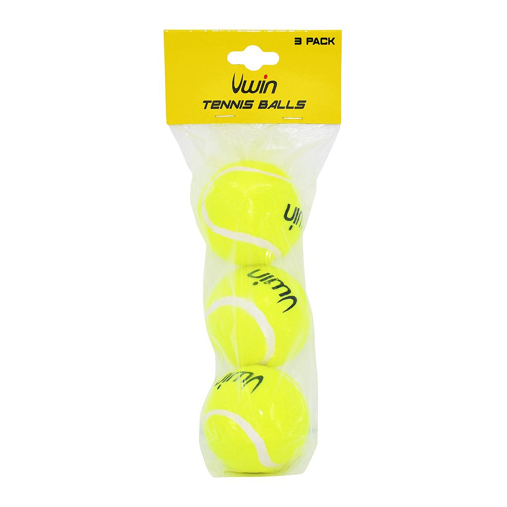 Uwin Trainer Tennis Balls - Pack of 3