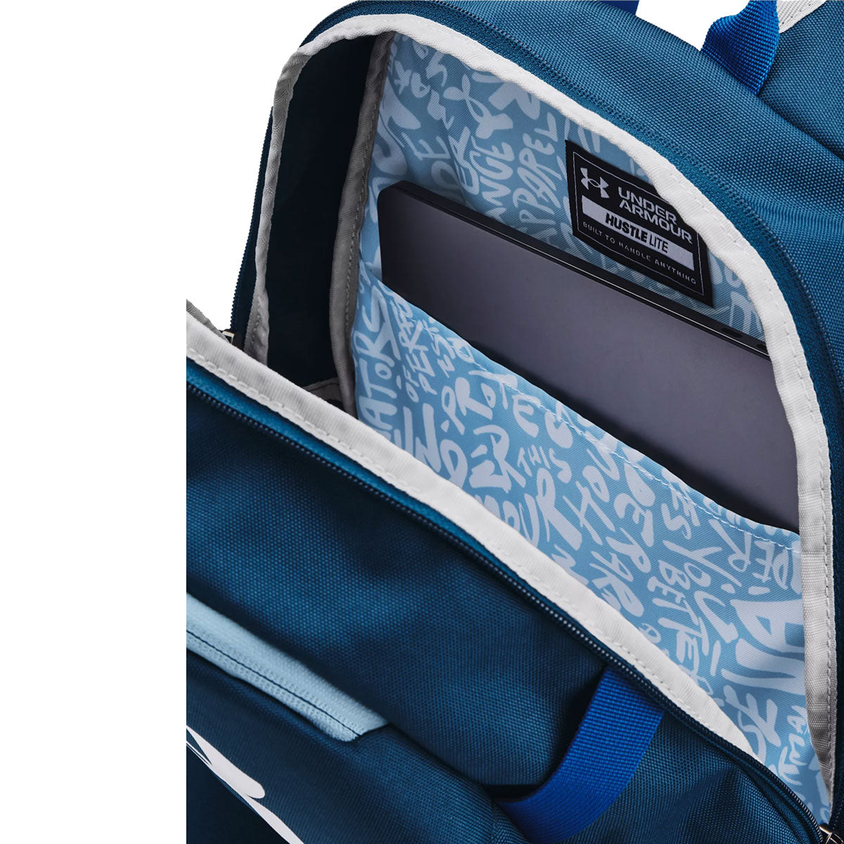 Under Armour Hustle Lite Backpack - Varsity Blue/Blizzard/White