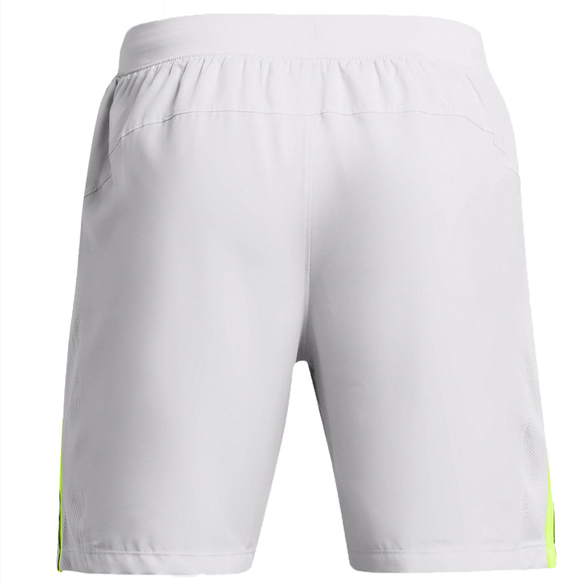 Under Armour Launch 7 inch Running Shorts - Mens - Halo Grey/High Vis Yellow/Reflective