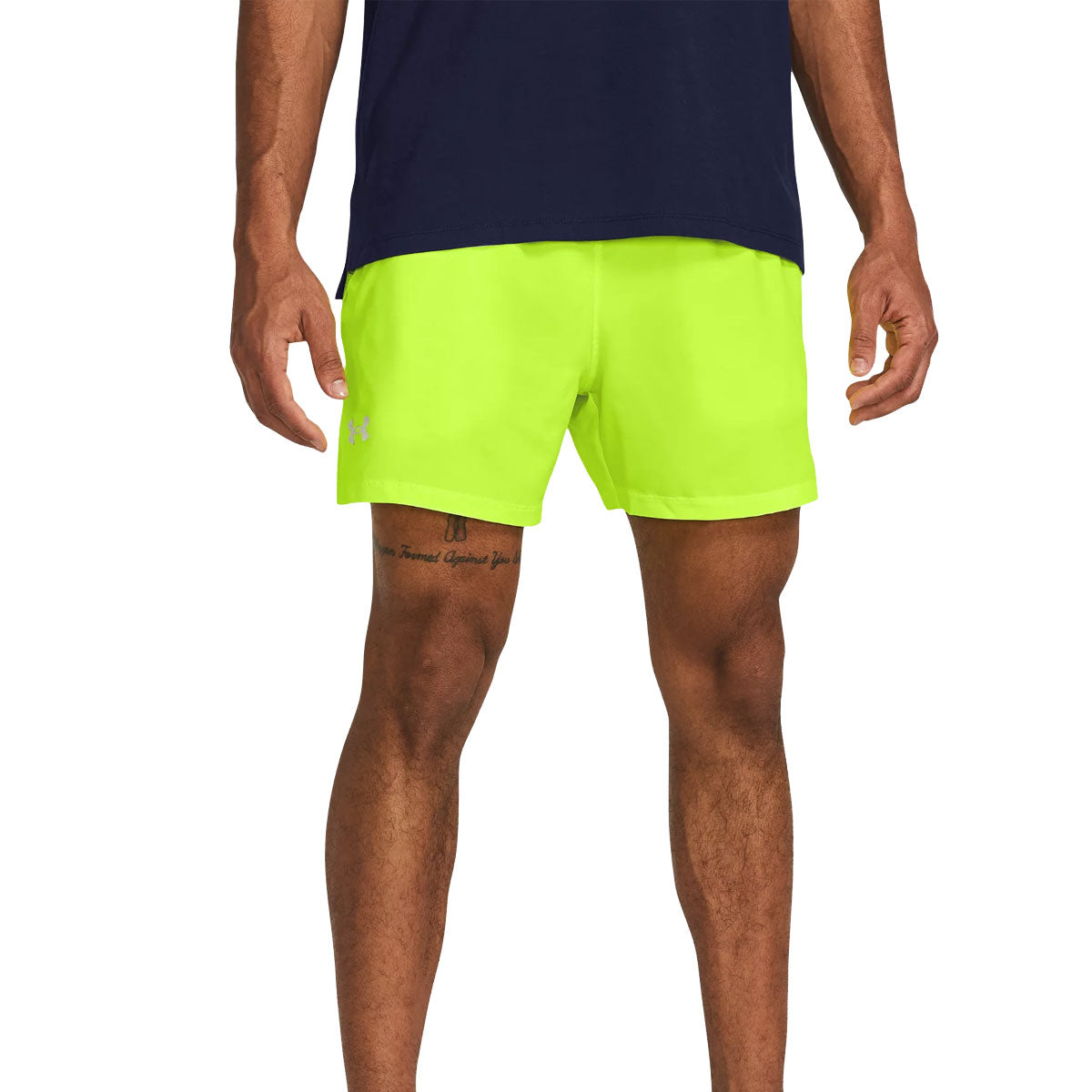 Under Armour Launch 5 inch Running Shorts - Mens - High Vis Yellow/Reflective