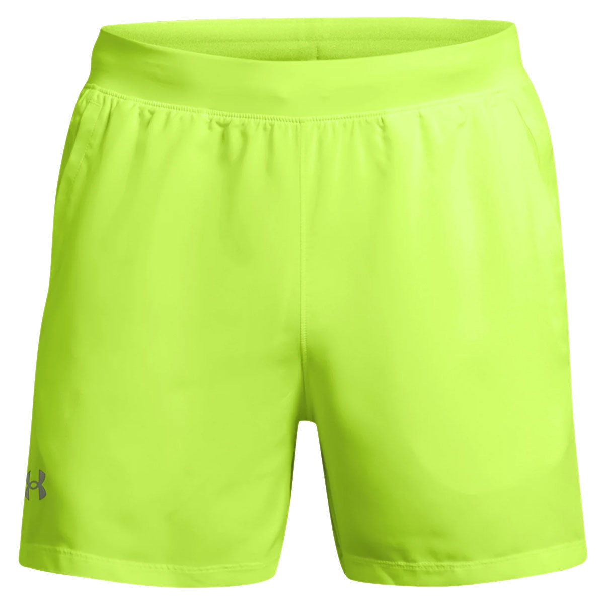 Under Armour Launch 5 inch Running Shorts - Mens - High Vis Yellow/Reflective