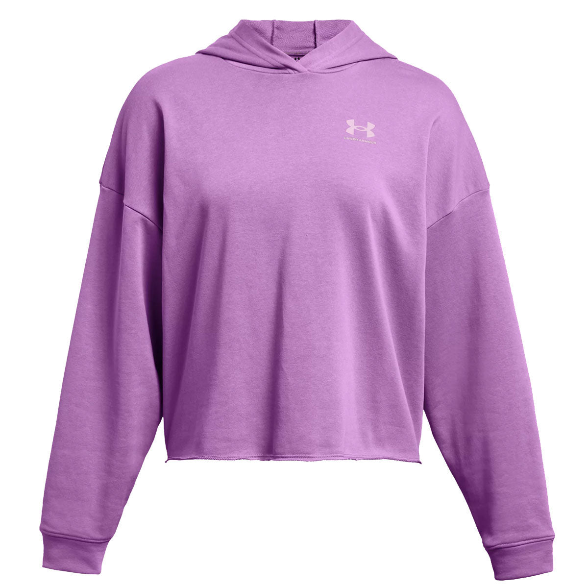 Under Armour Rival Terry Over Sized Hoodie - Womens - Provence Purple