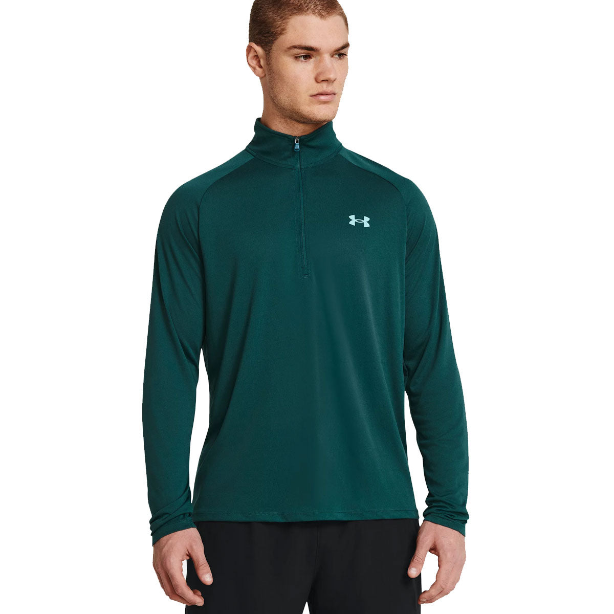 Under Armour Tech 1/2 Zip Training Top - Mens - Hydro Teal/Radial Turquoise