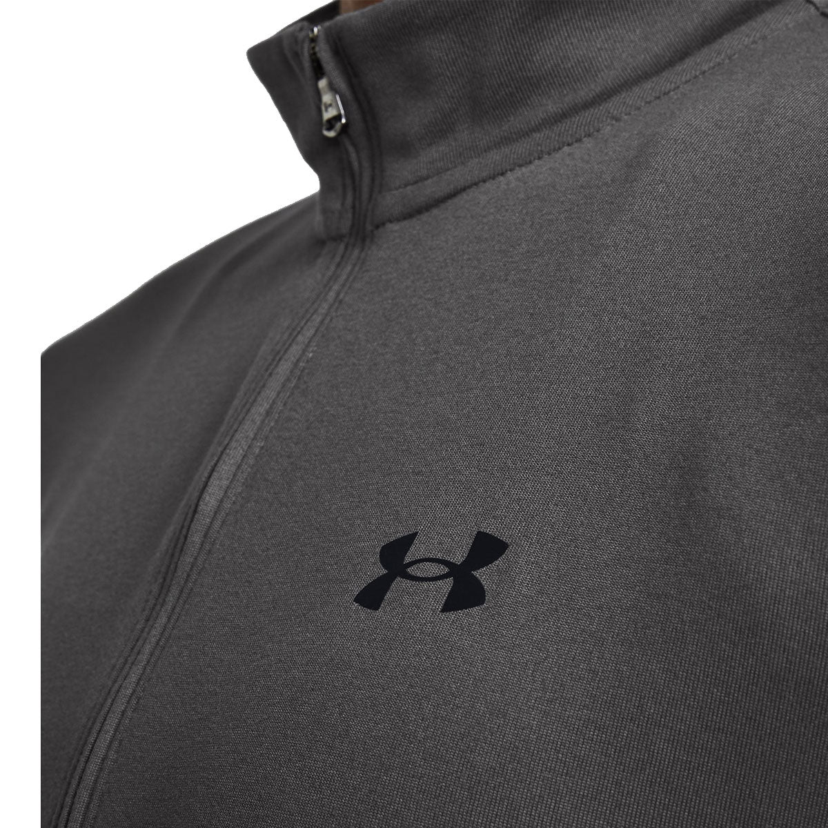 Under Armour Tech 1/2 Zip Solid Top - Womens - Castlerock/Black