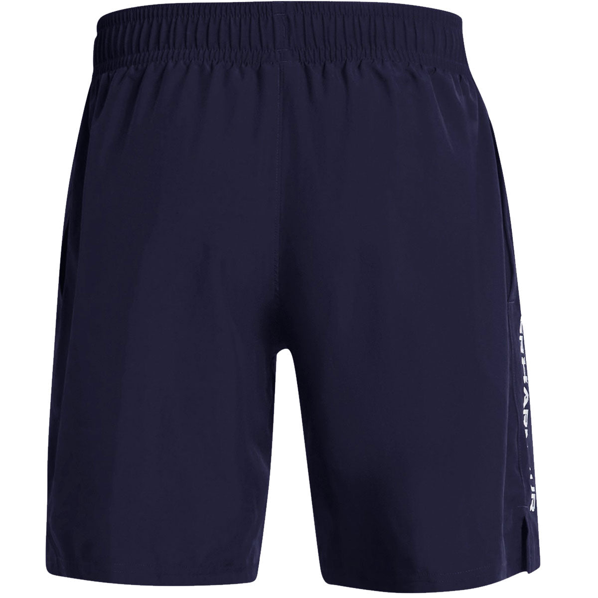 Under Armour Woven Woodmark Shorts - Mens - Midnight Navy/White