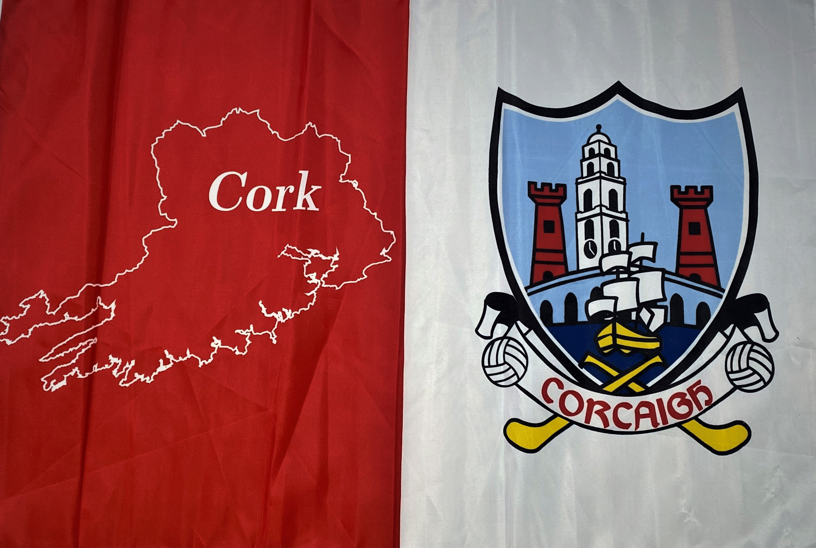 Mc Keever Sports Cork County GAA Flags