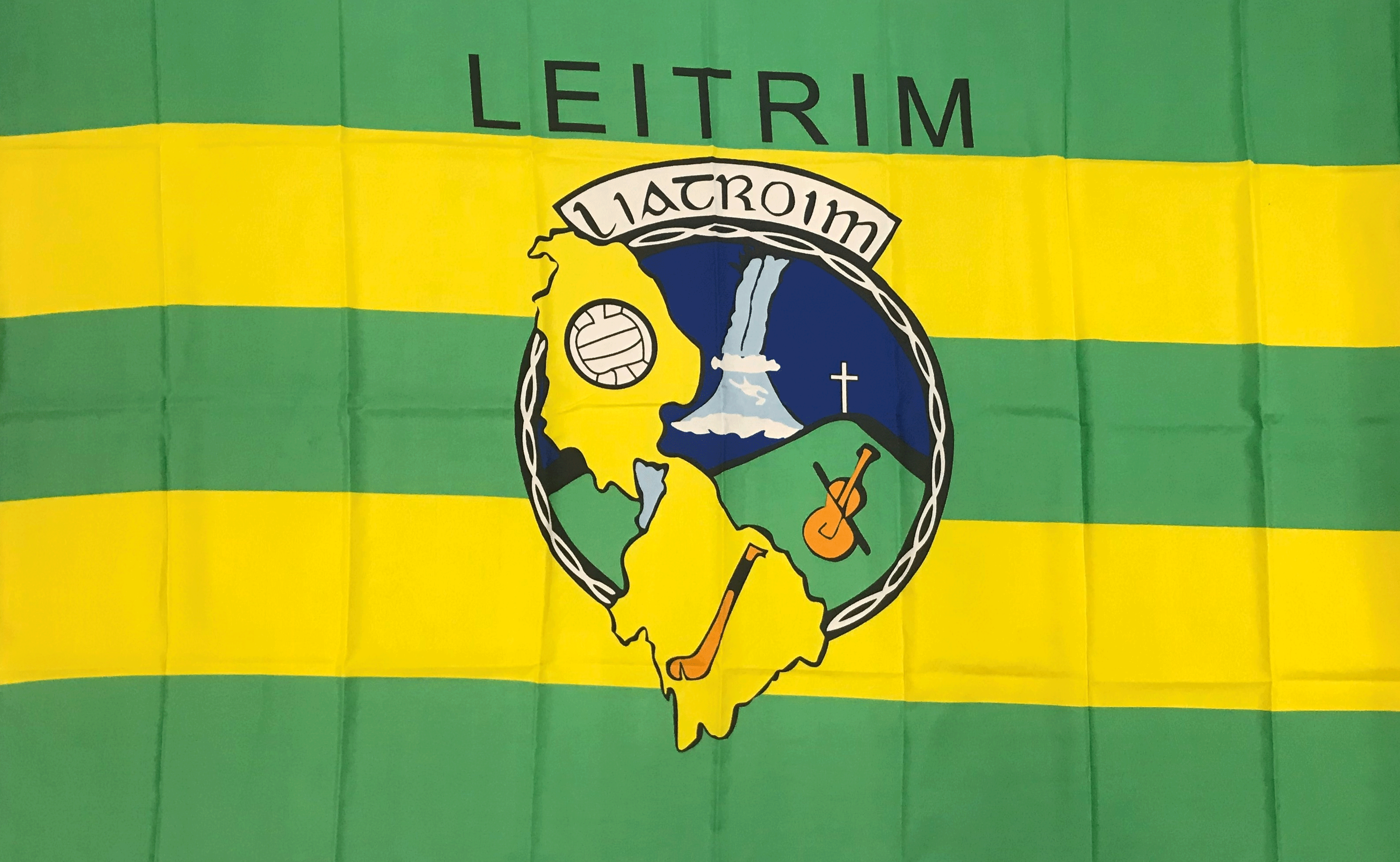 Mc Keever Sports Leitrim County GAA Flags