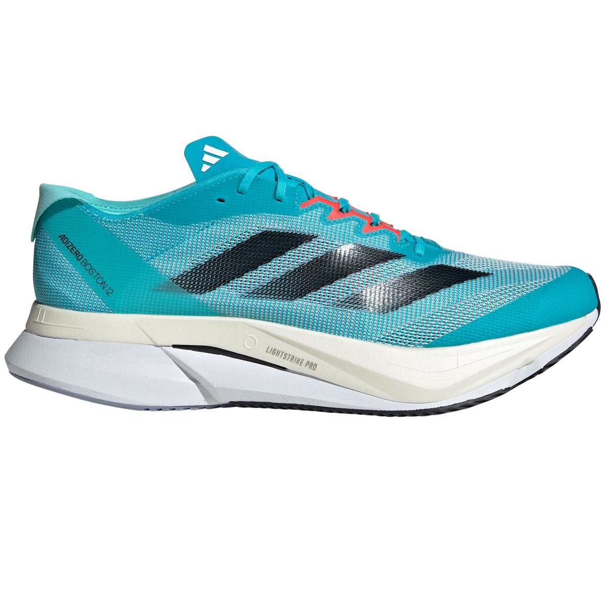adidas Adizero Boston 12 Running Shoes - Mens - Cyan/Black/Aqua