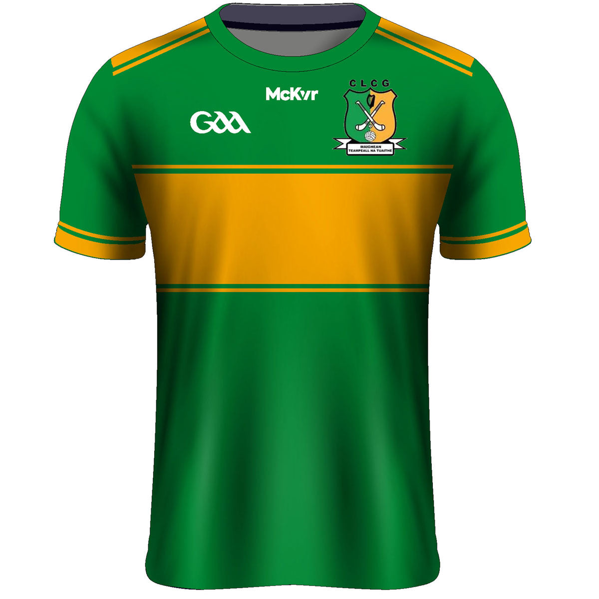 Mc Keever Moyne Templetuohy GAA Training Jersey - Womens - Green/Amber